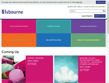 Tablet Screenshot of isbourne.org